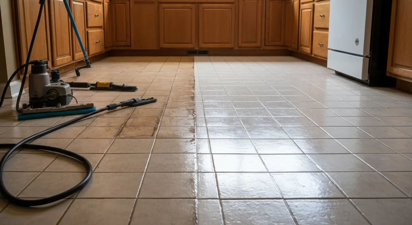 Tile and grout cleaning