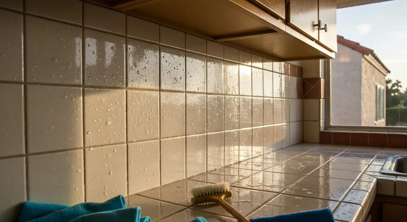 Kitchen tile cleaning in Glendale