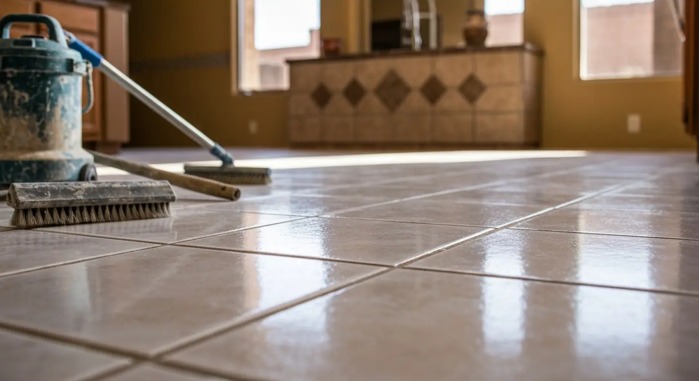 Tile and grout cleaning