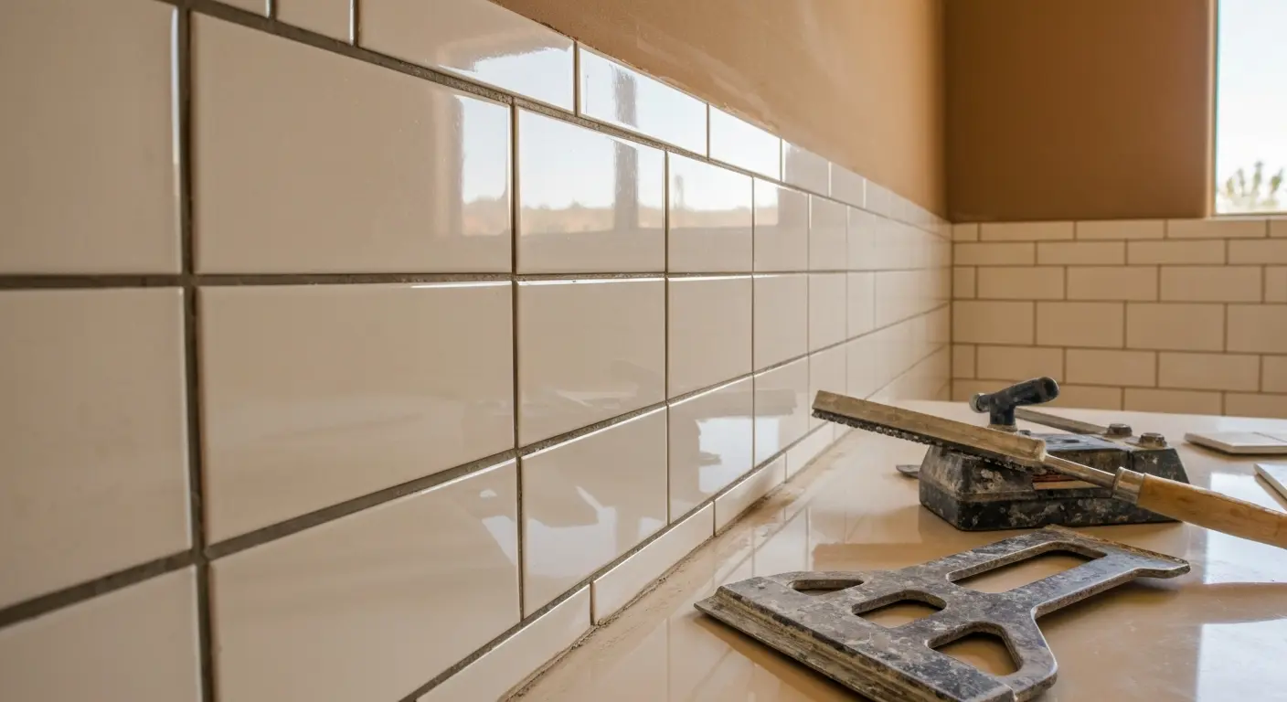 Bathroom tile restoration