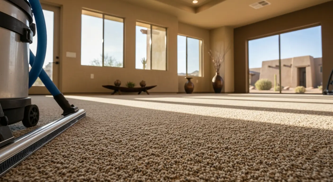 Residential carpet cleaning in Waddell