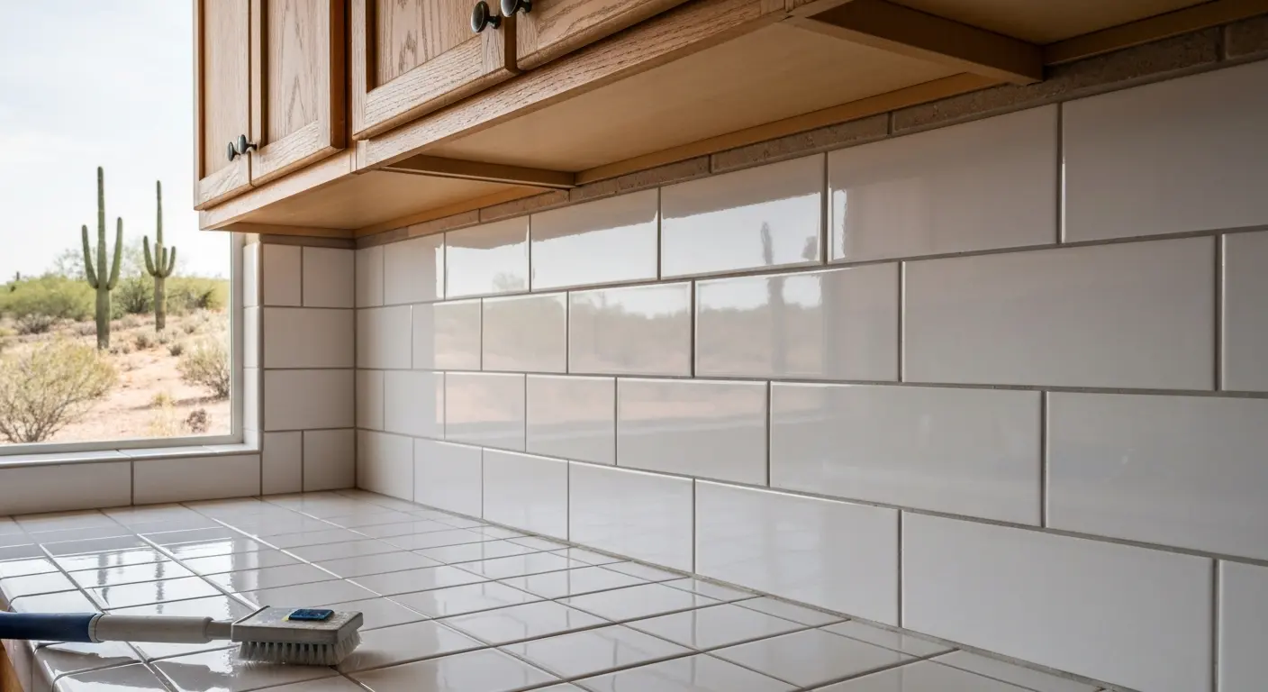 Tile and grout cleaning