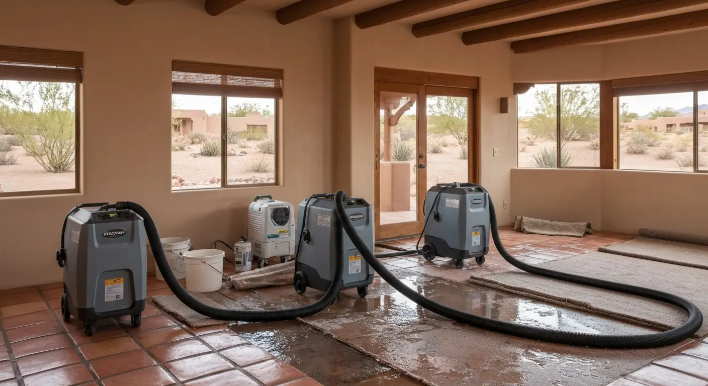 Water extraction and emergency cleanup