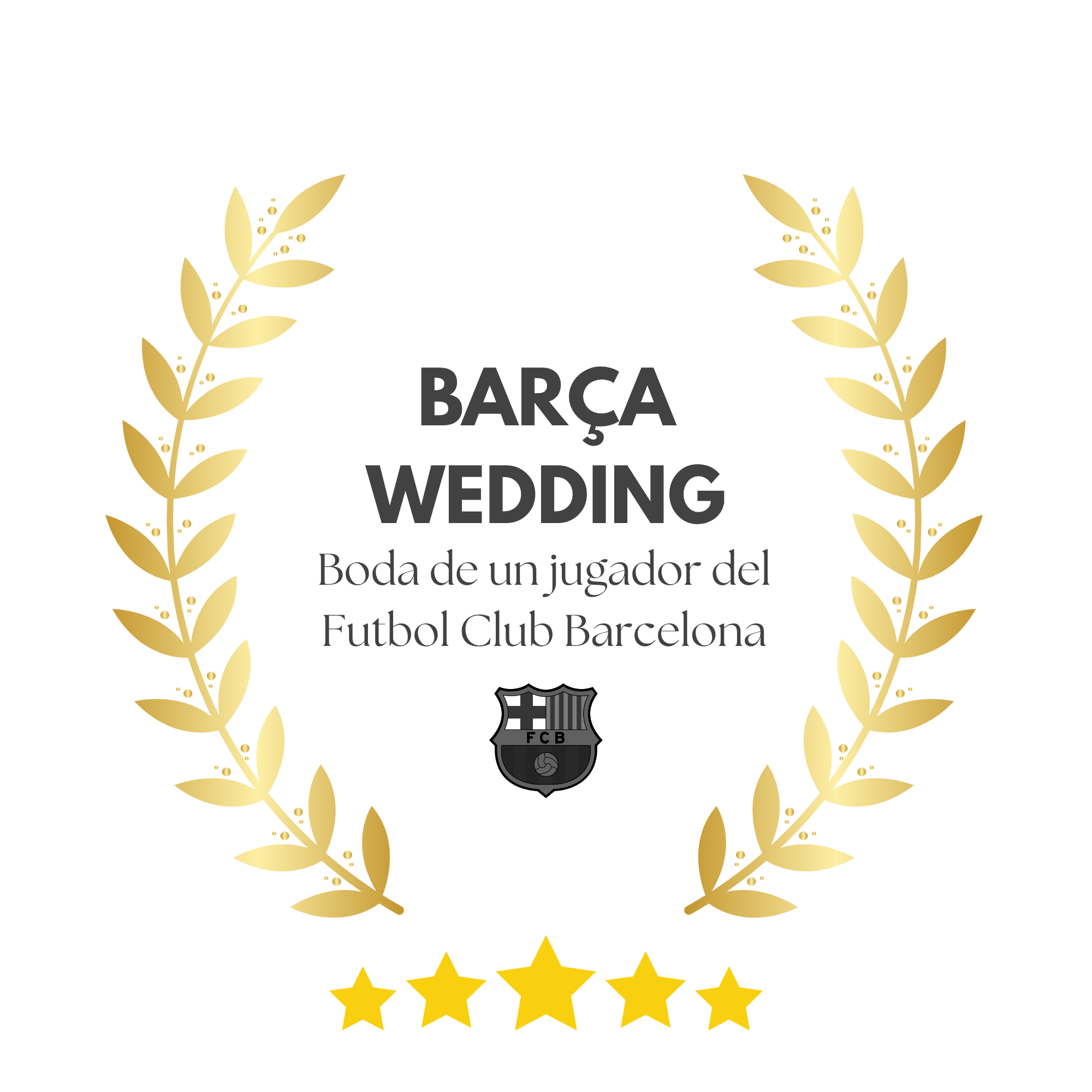 Barça Wedding — boda de un jugador del FC Barcelona