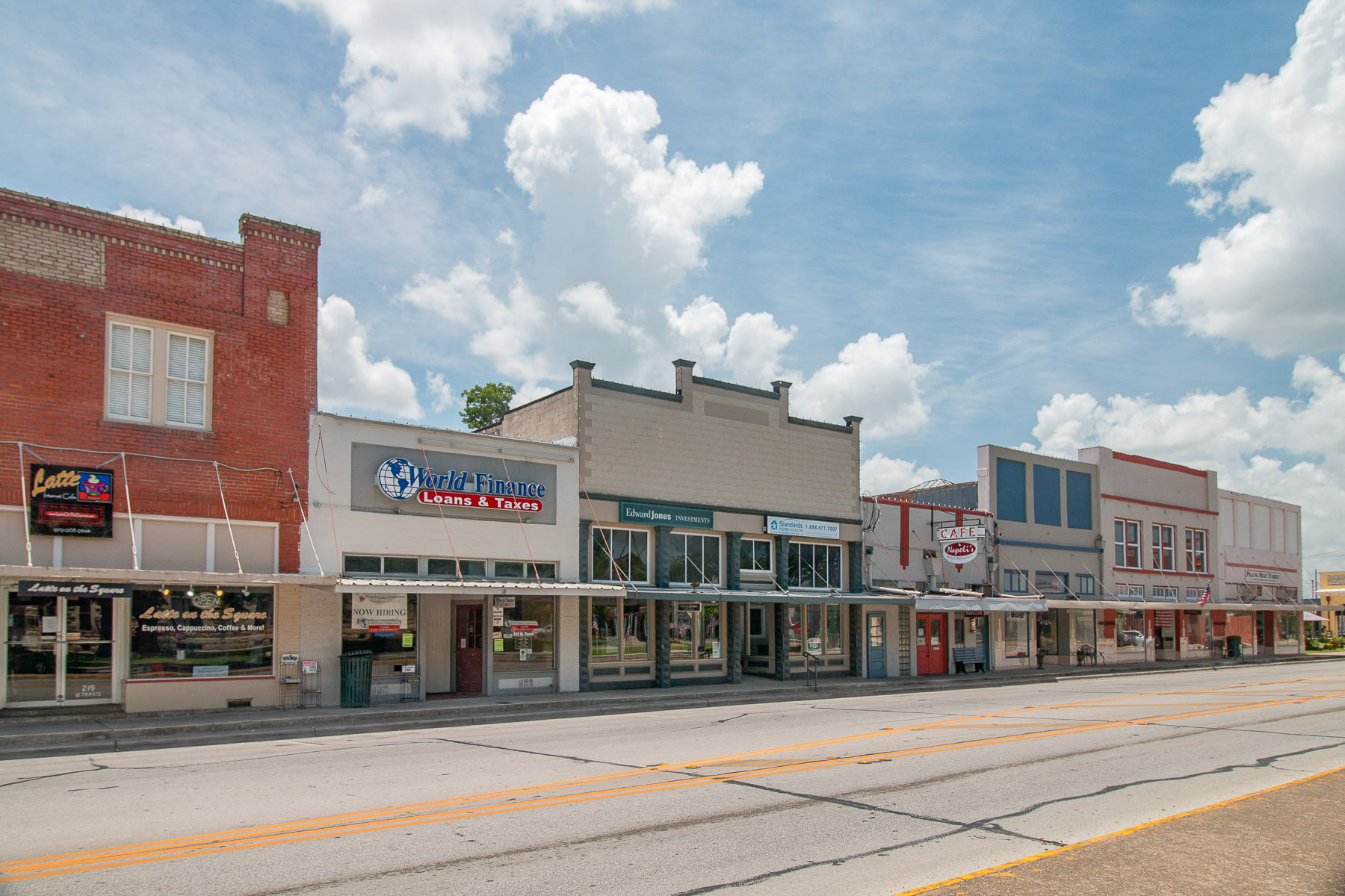 Historic downtown square — La Grange, TX
