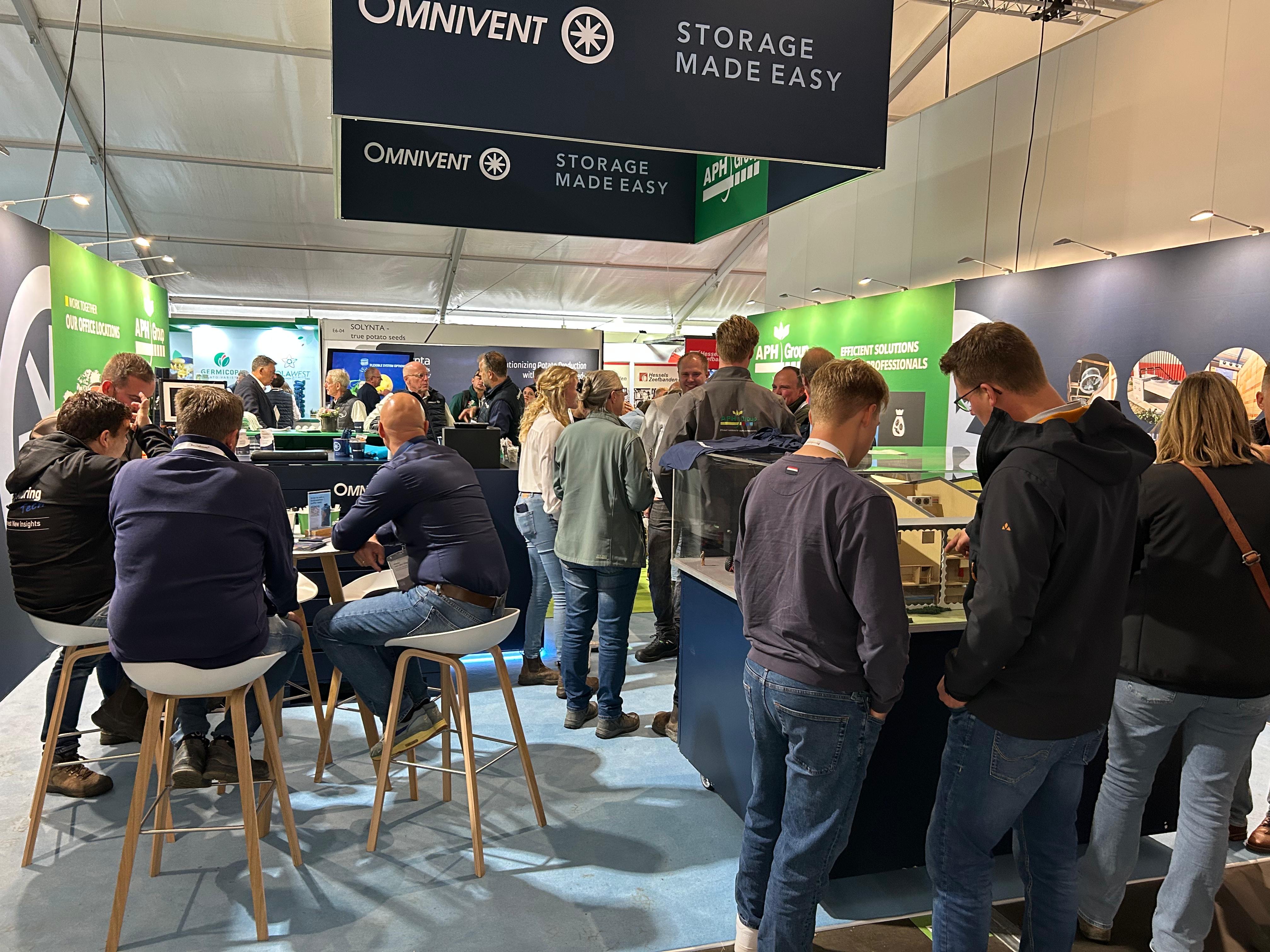 Stand van Omnivent op PotatoEurope 2025