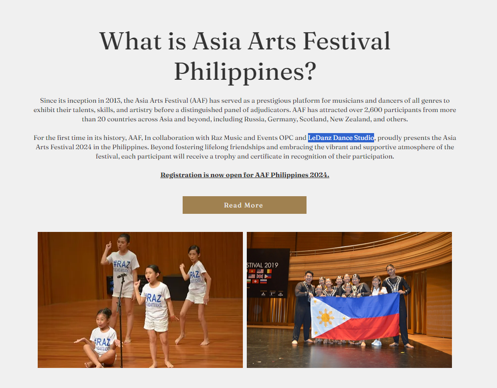 Asia Arts Festival Philippines