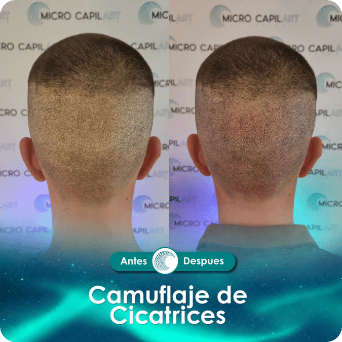 Camuflaje de cicatriz - Caso 5
