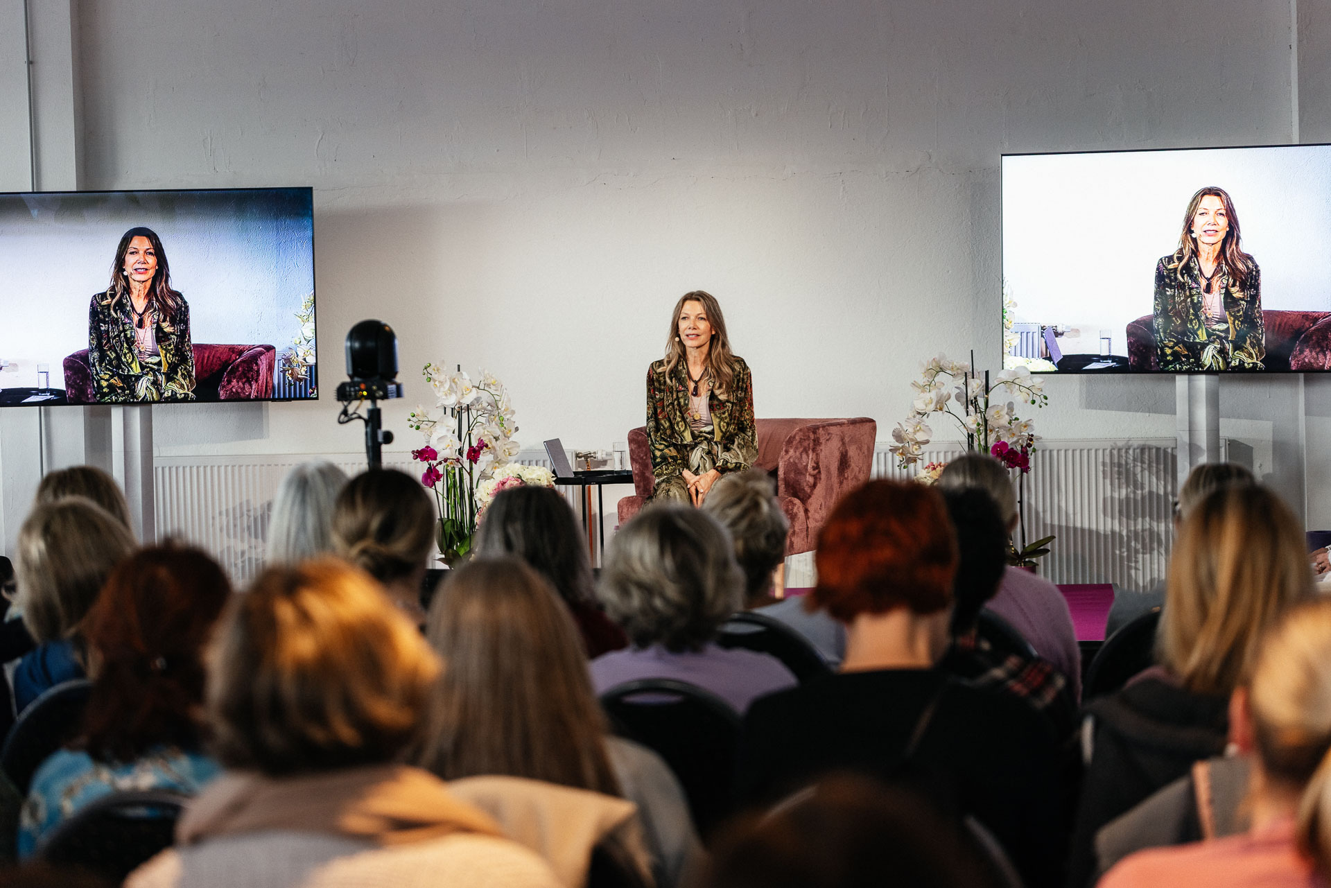 Ursula Karven auf der Bühne live