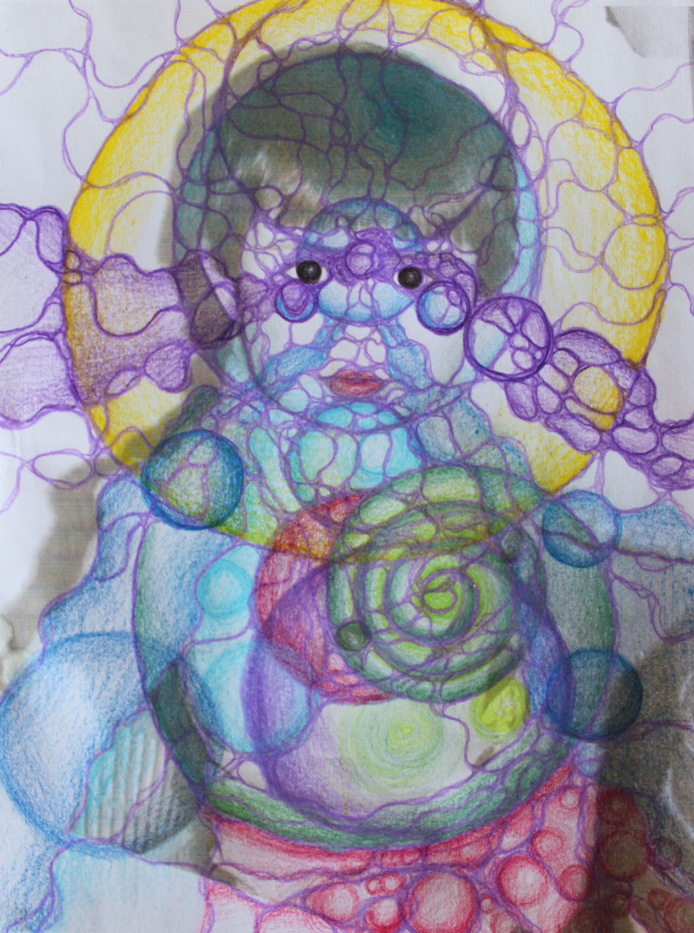 Inner Child - Self Portrait by Antje Howard