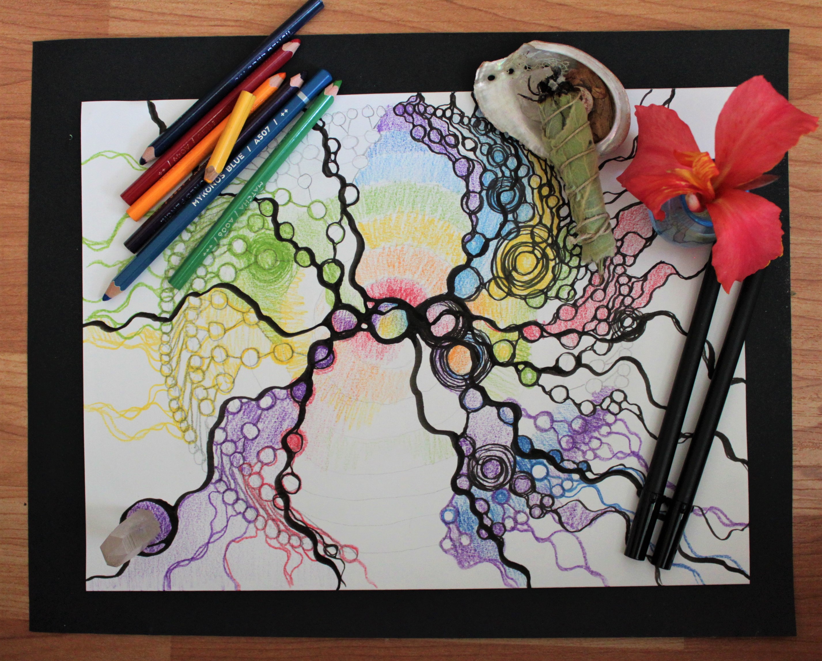 Ancestral Mandala by Antje Howard