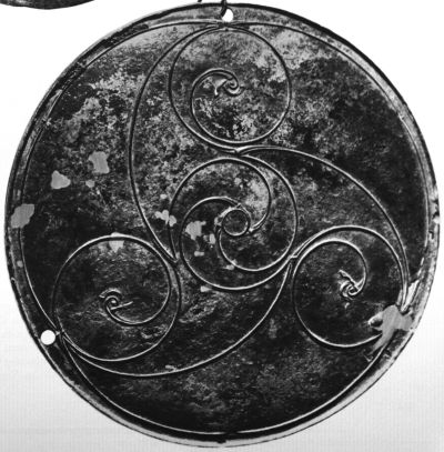 Celtic bronze disc