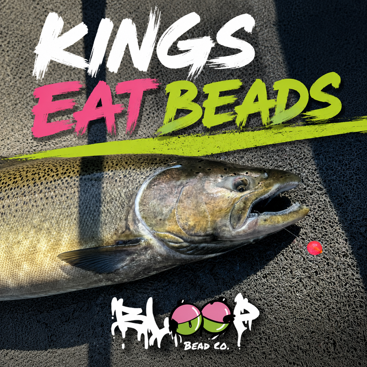 King Salmon Ad Graphic