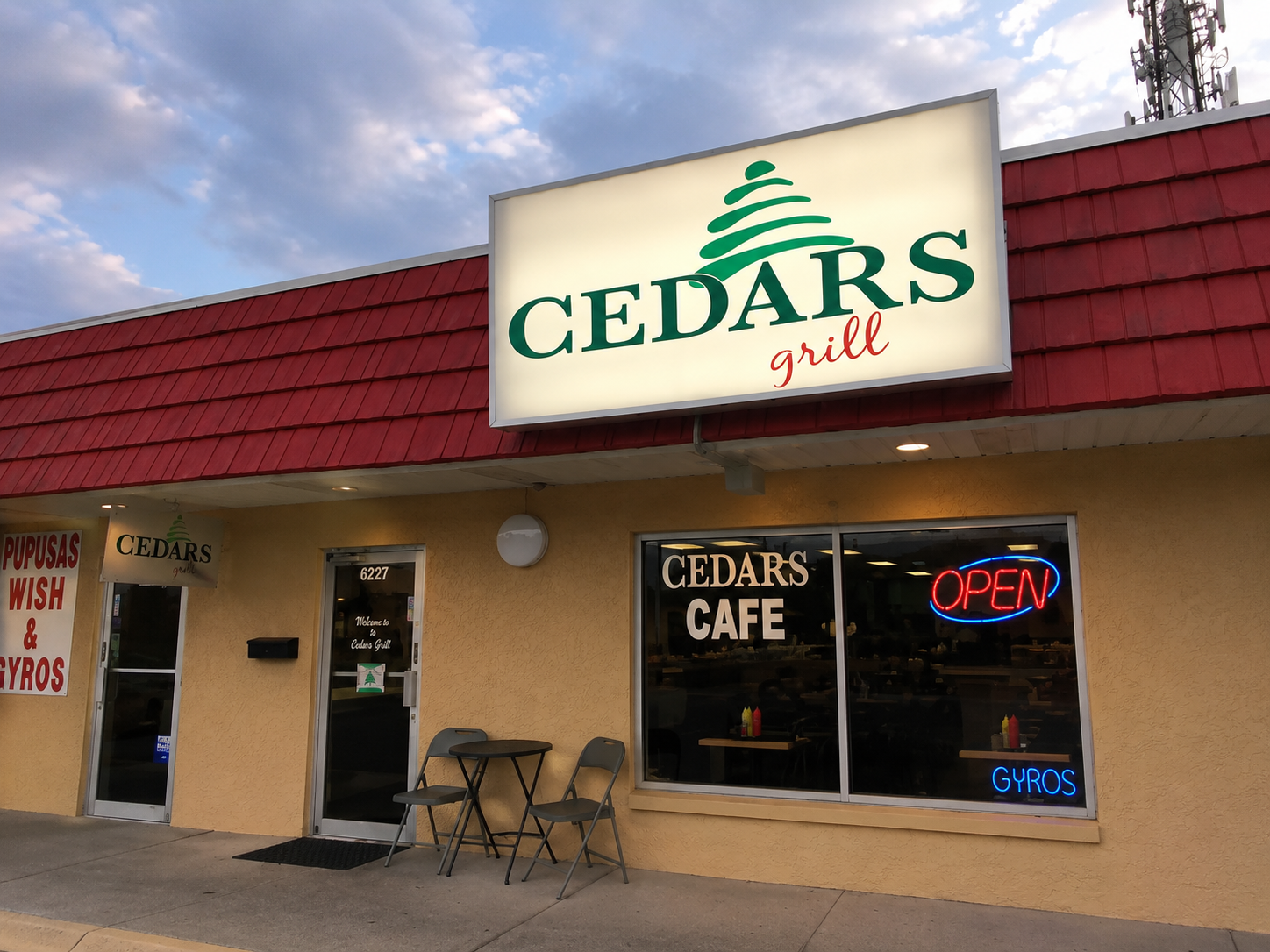 Cedars Grill restaurant