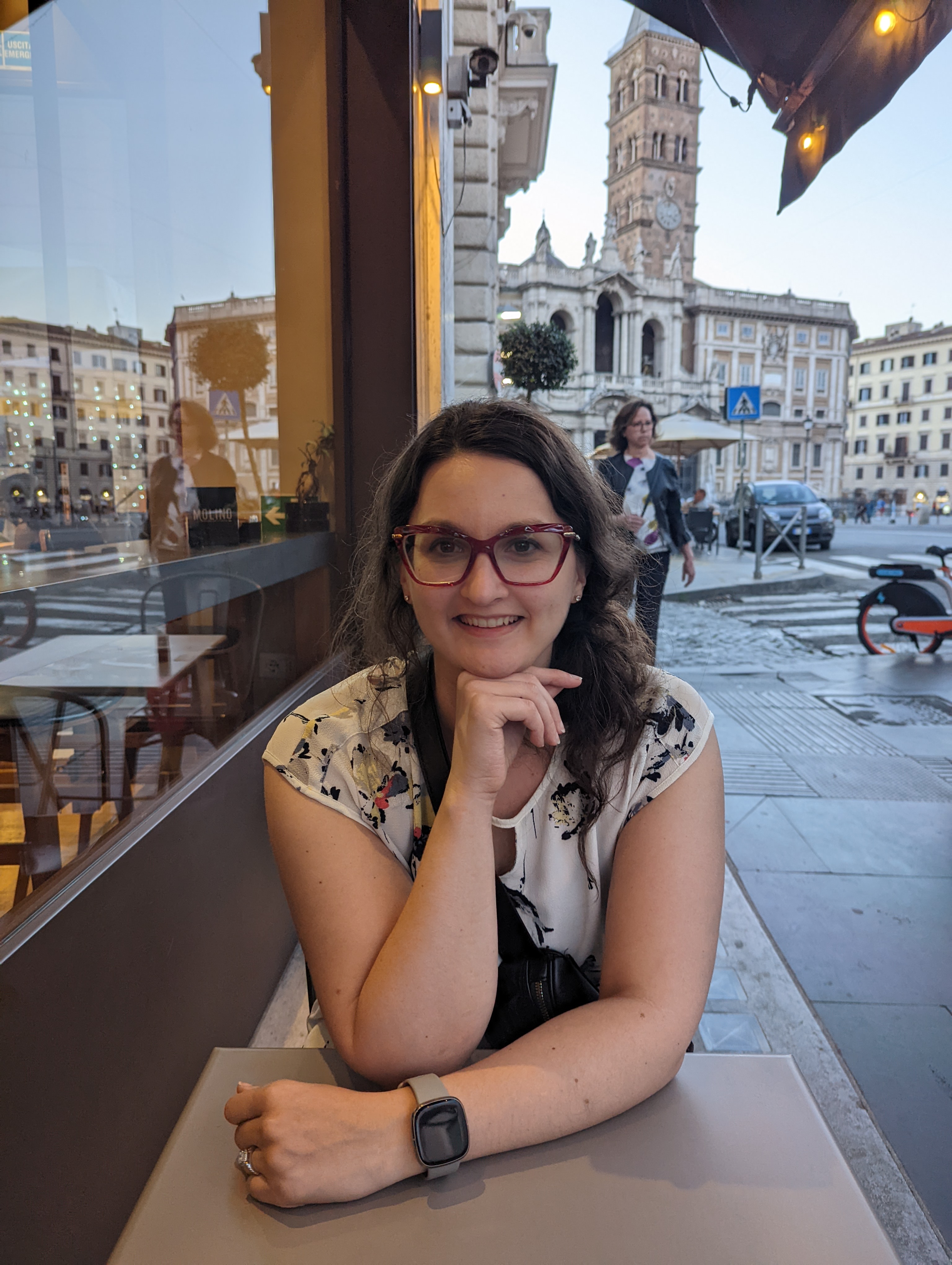 Women walking through Assisi, joy and belonging