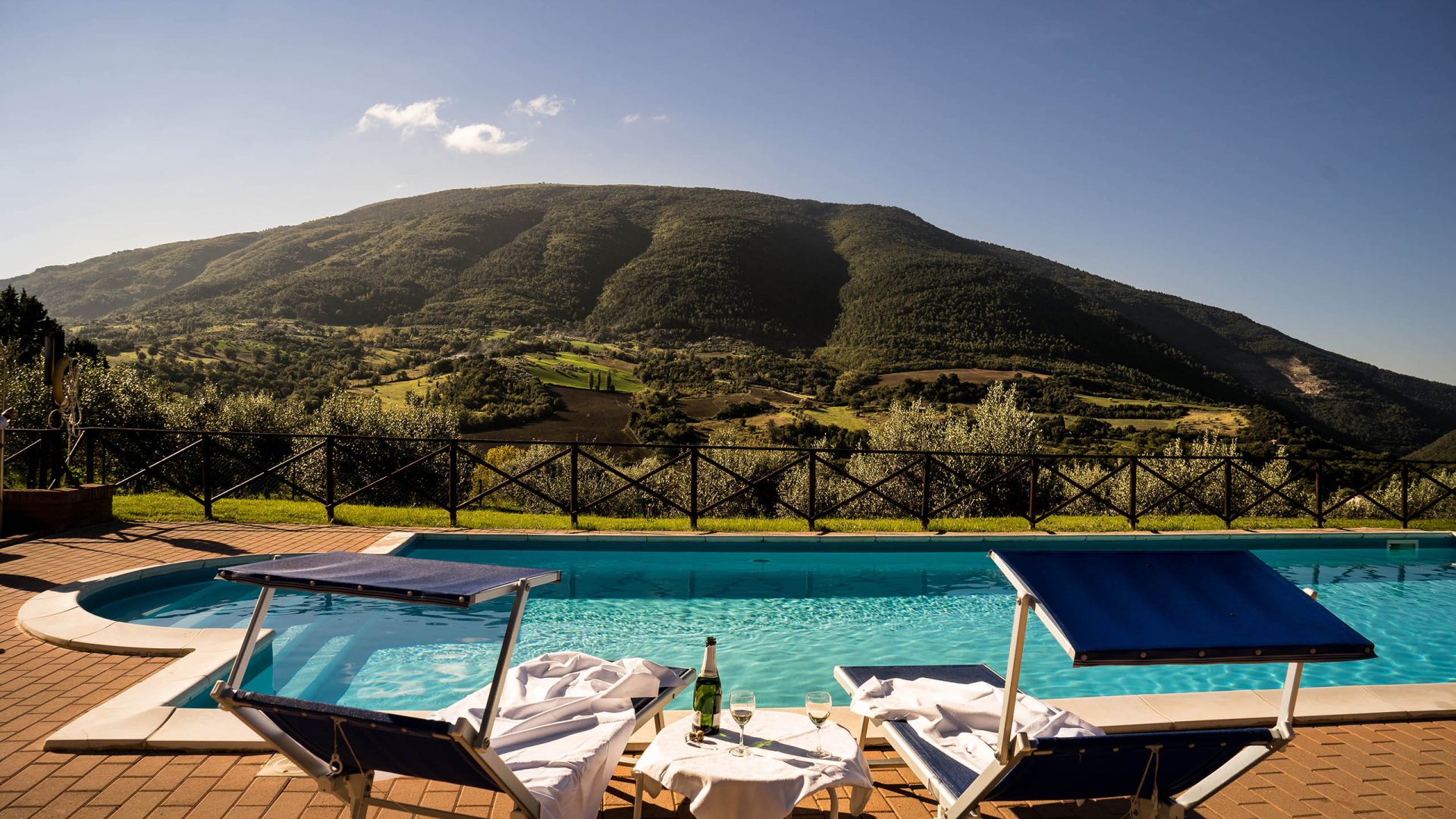 Panoramic view from the terrace