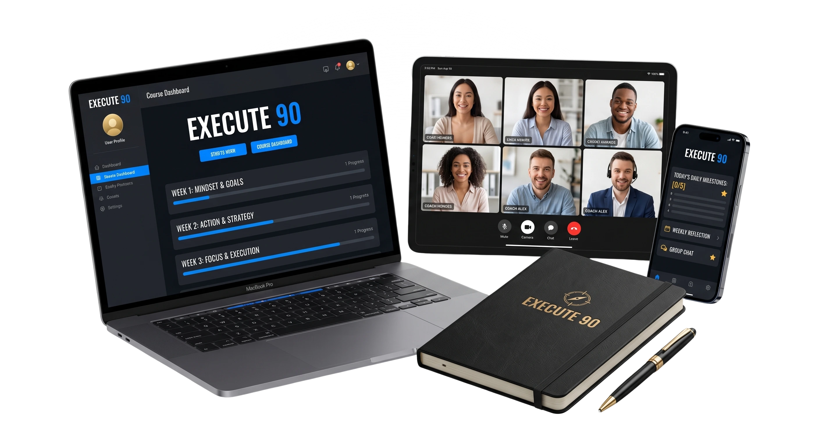 Execute 90 Program Mockup