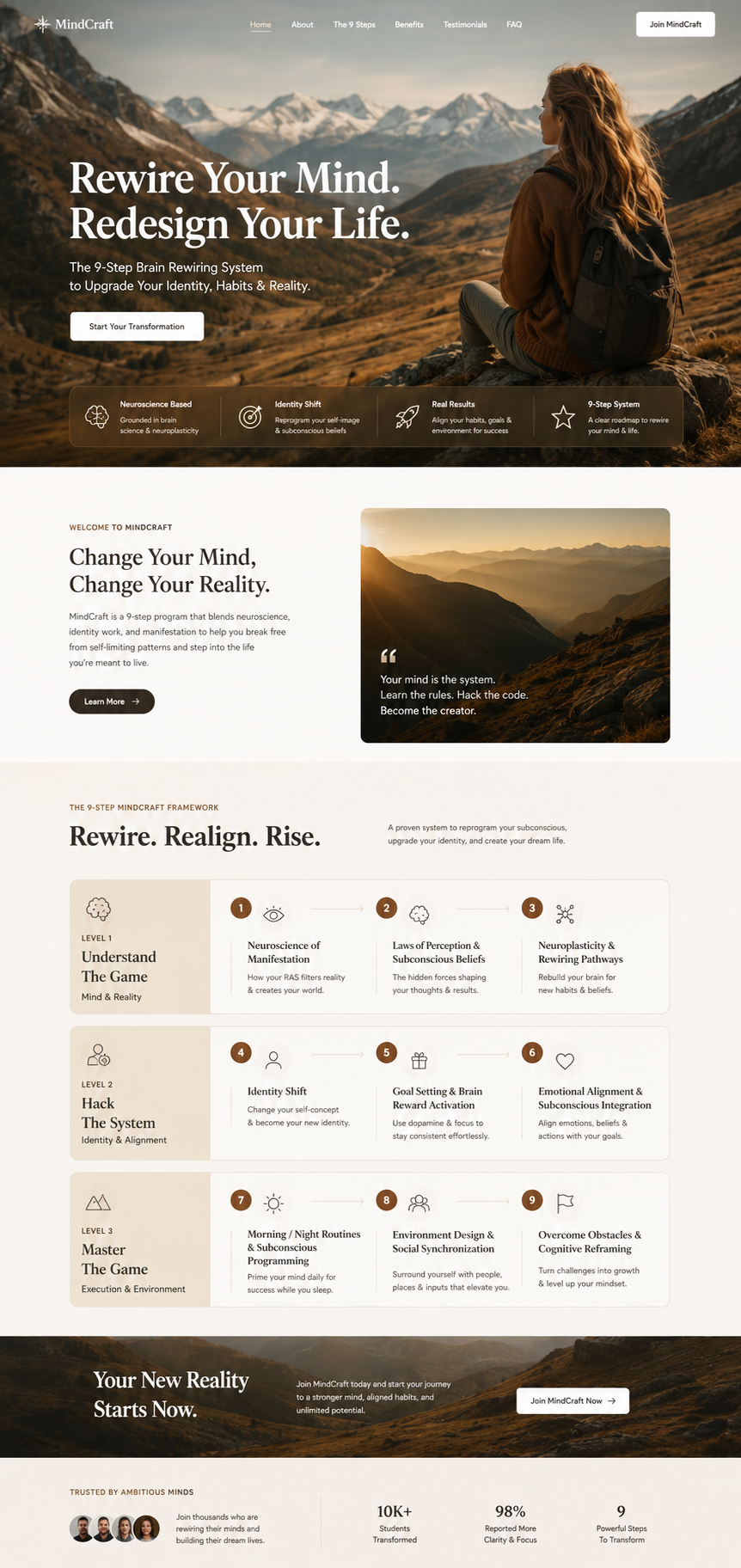 Life coach, Websites
