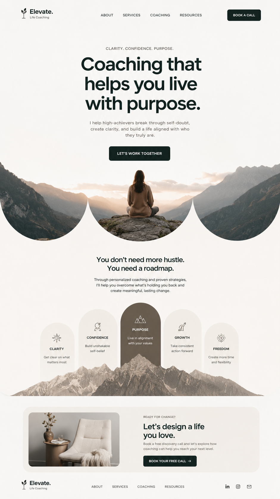 Become the Person You’re Meant to Be., Websites