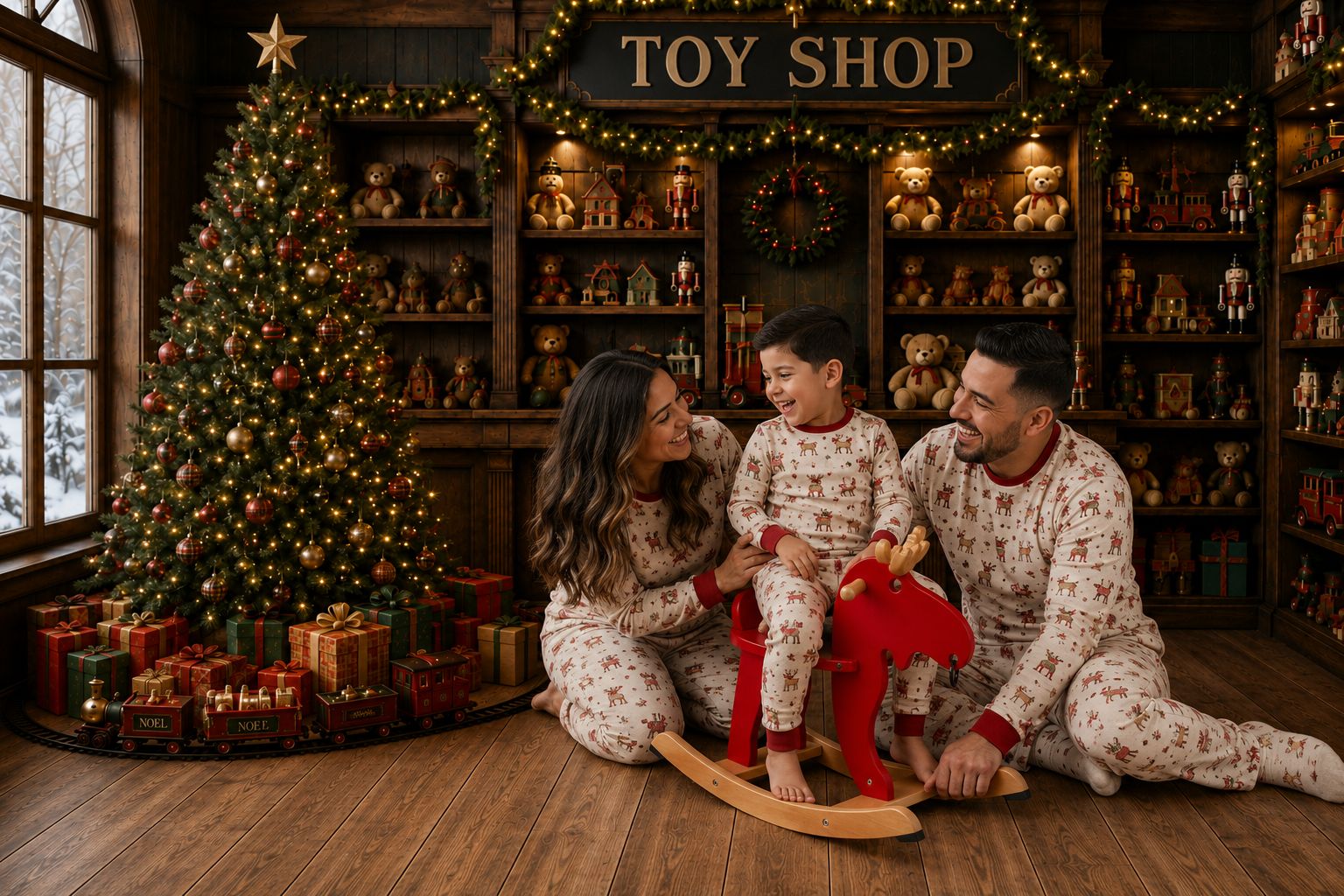 Warm holiday background