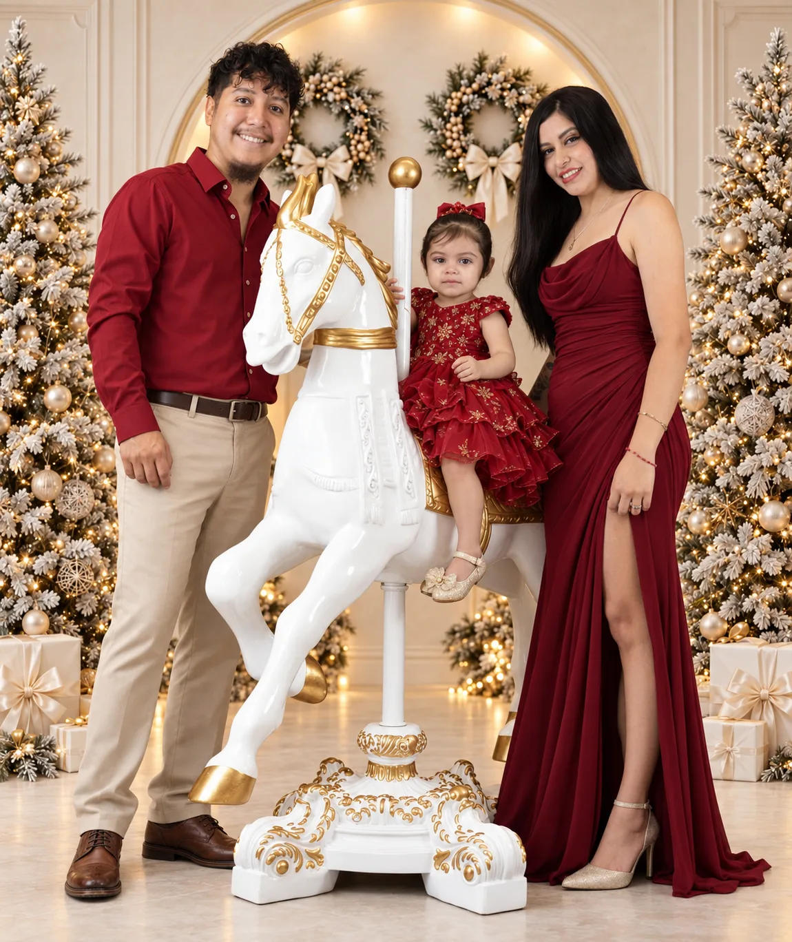 Festive Christmas family photography experience