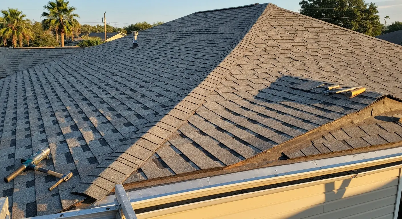Architectural shingle roof replacement