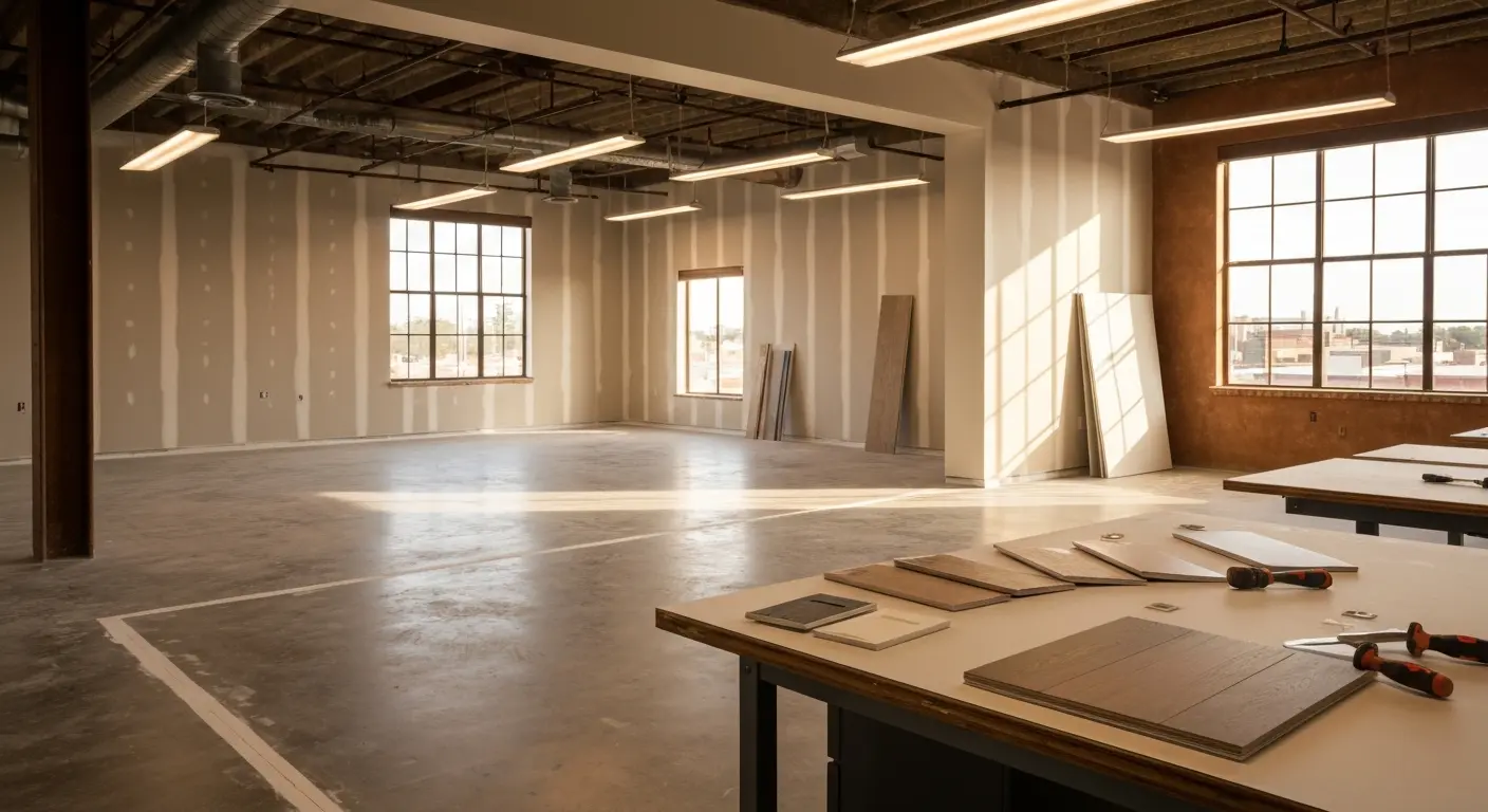 Commercial interior project