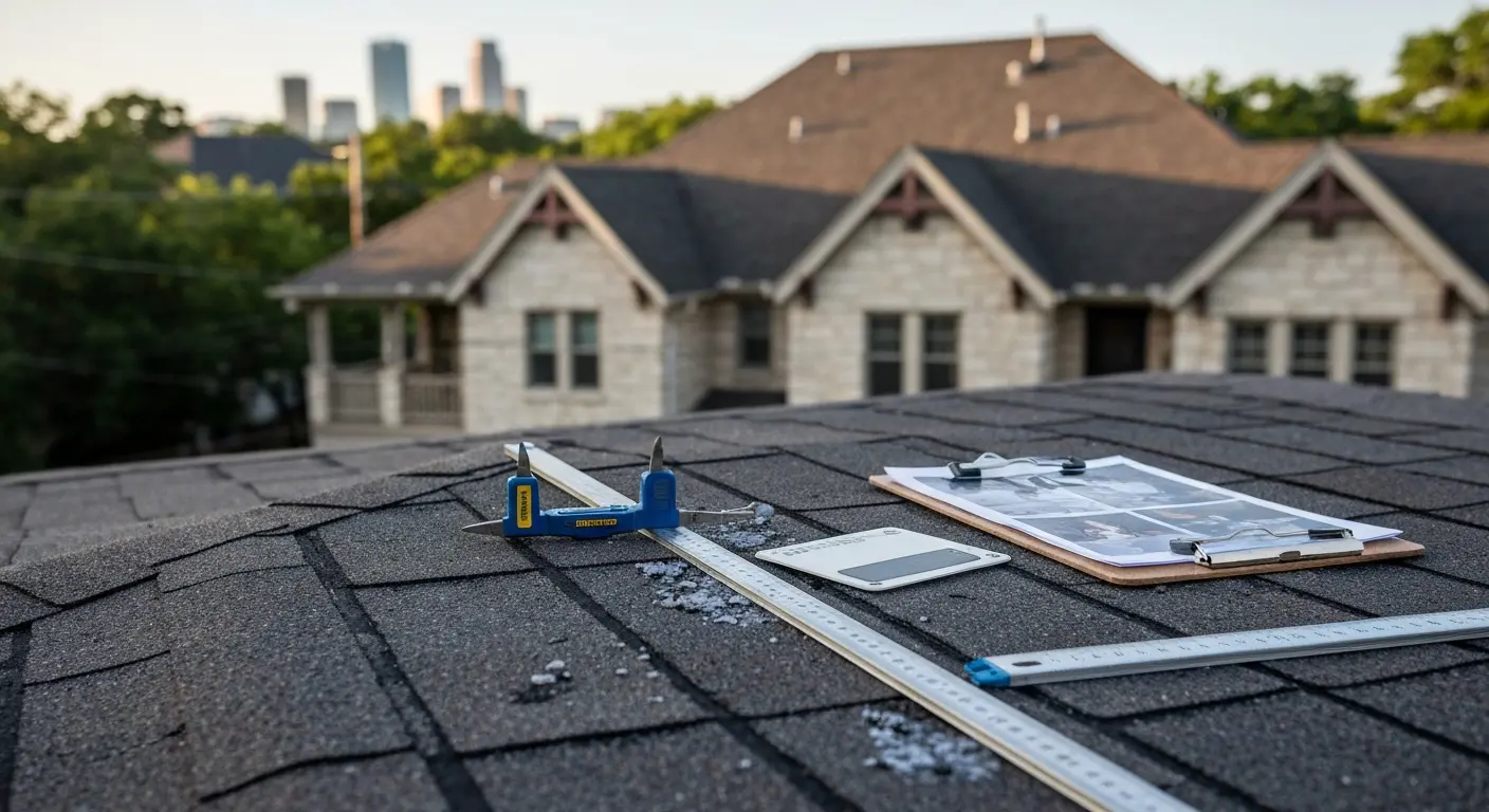 Hail damage assessment