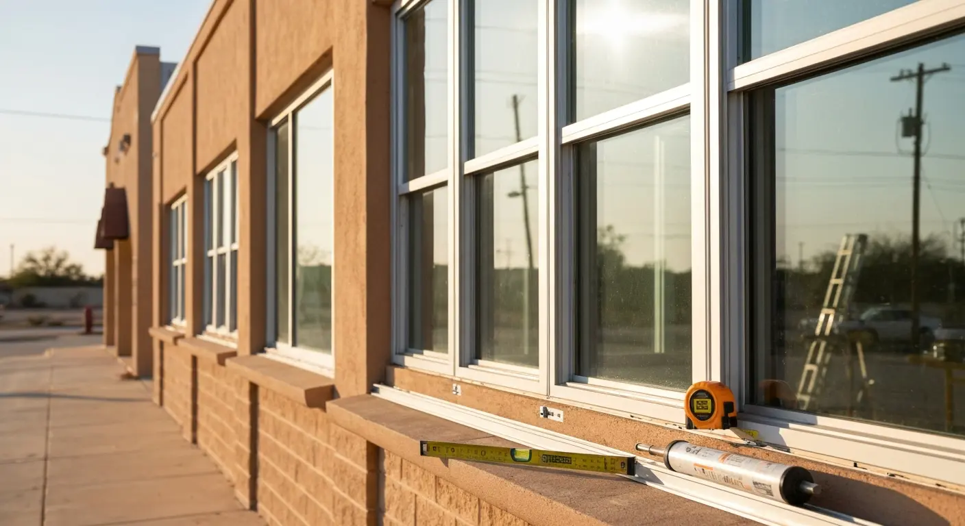 Window replacement project