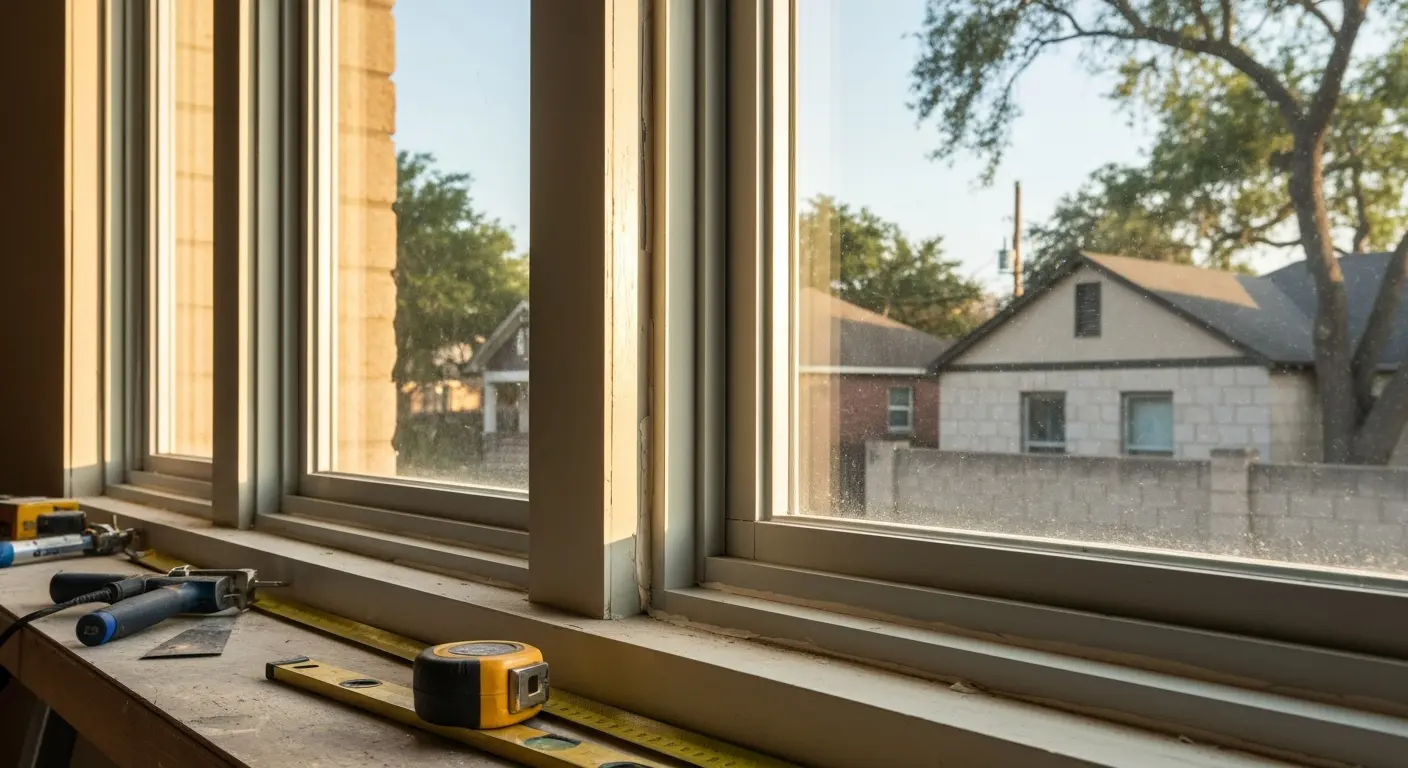 Window replacement project