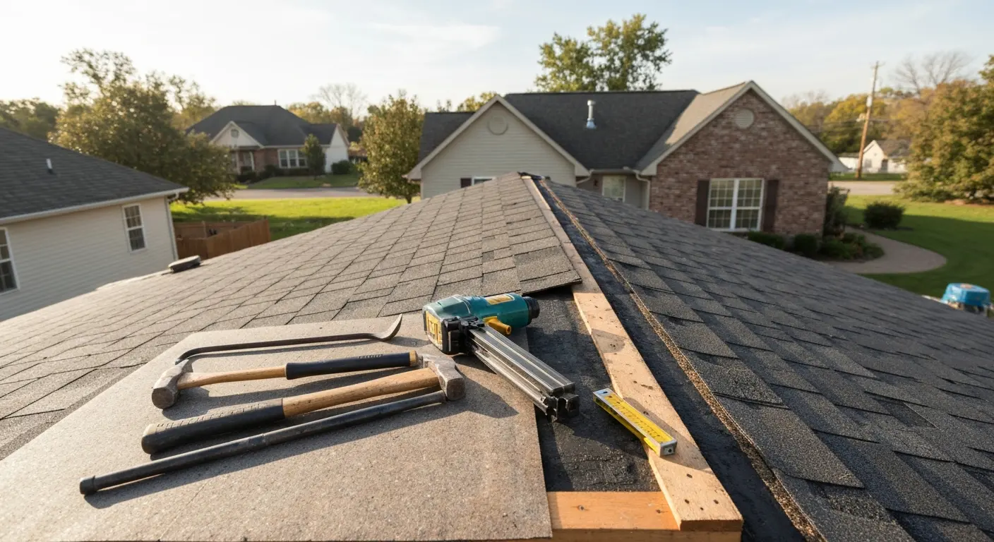 Emergency storm damage repair