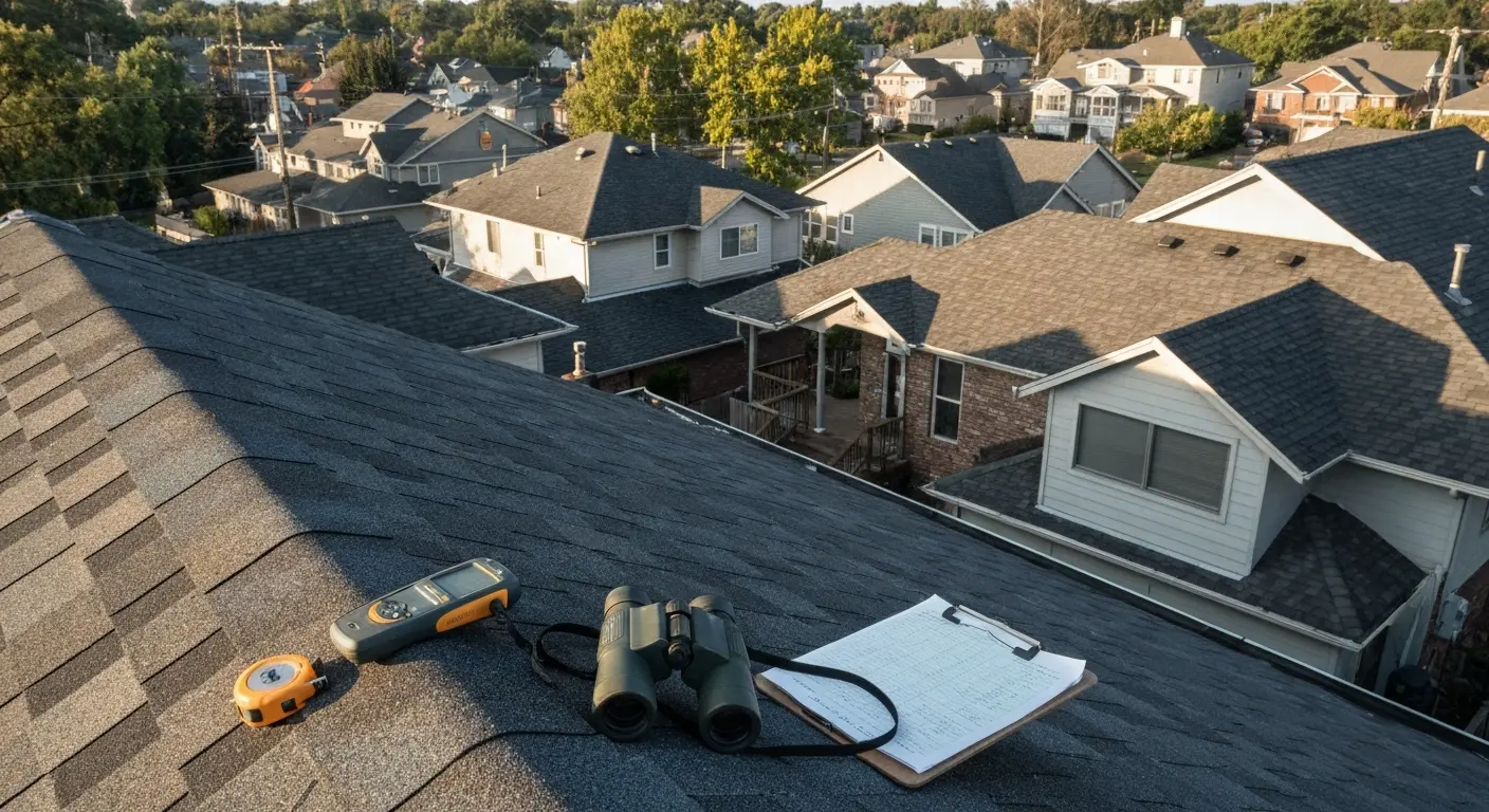 Professional roof inspection and assessment