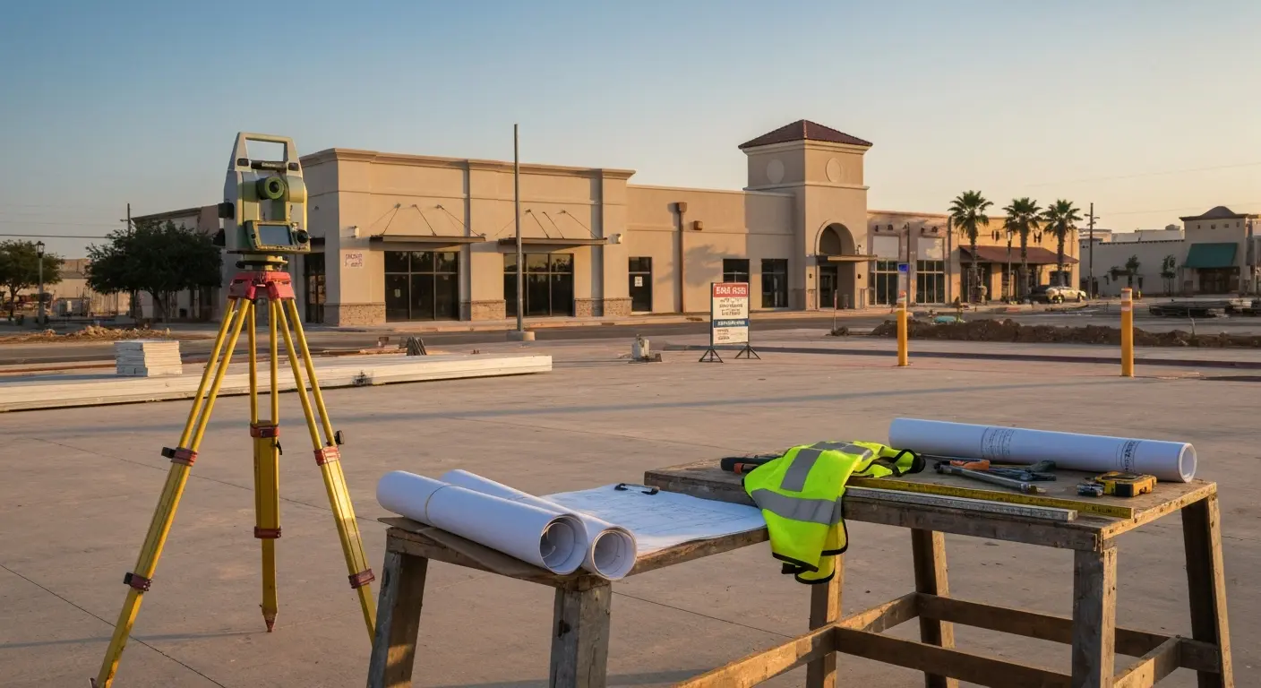 Commercial construction project