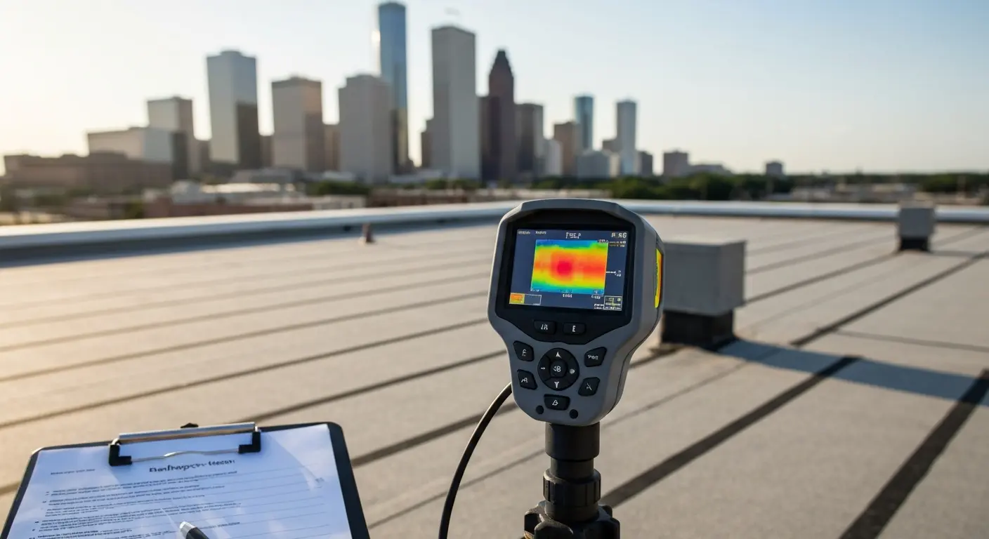 Roof inspection Downtown Houston