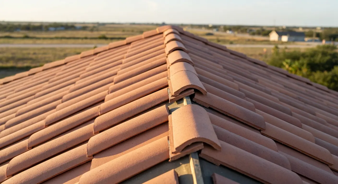 Clay tile roof replacement