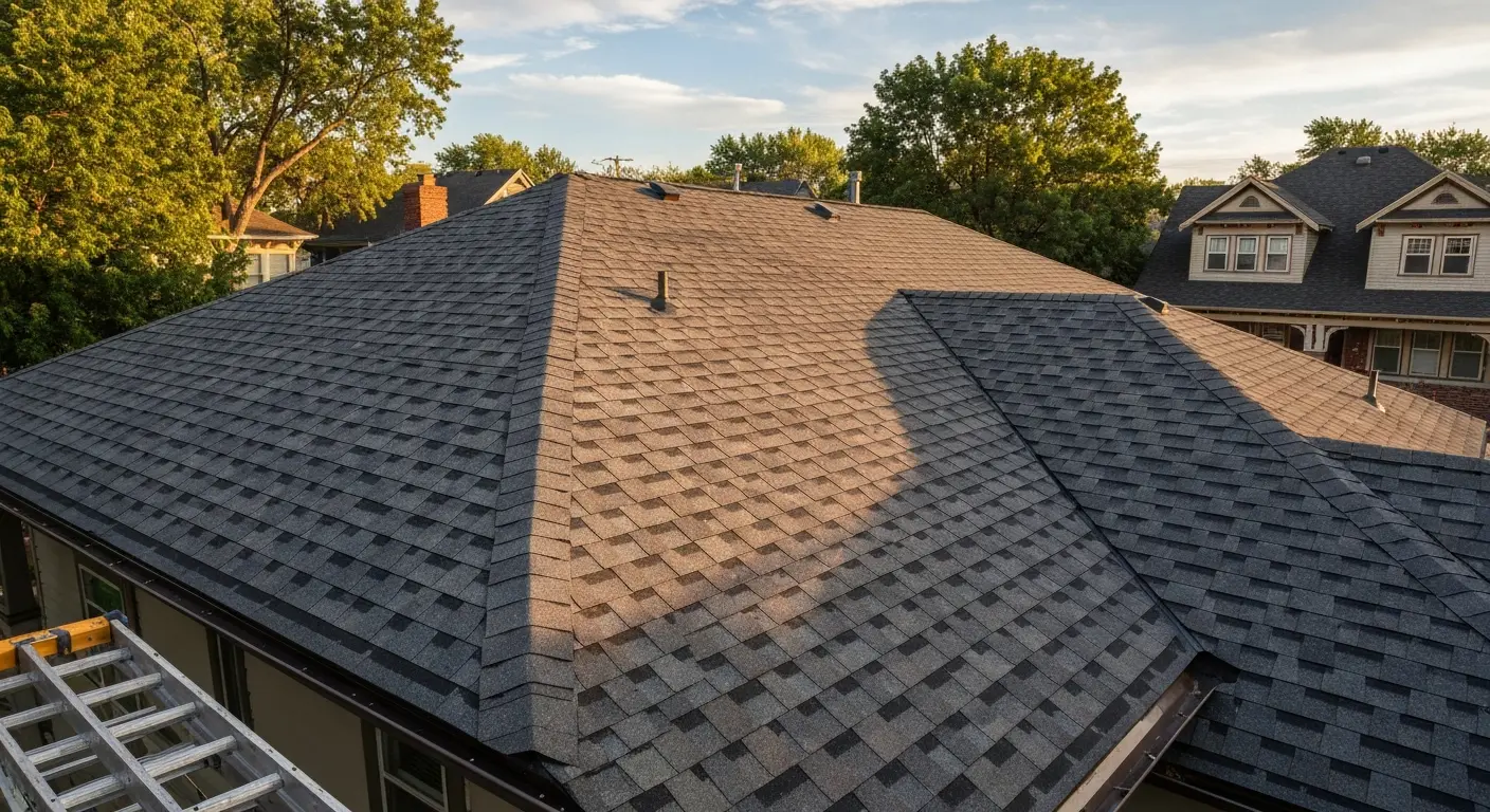 Residential roof replacement