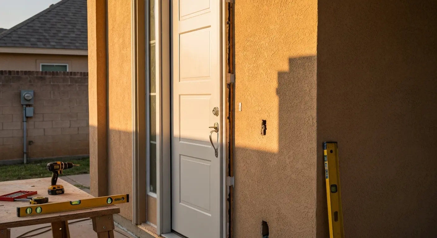 Door installation service