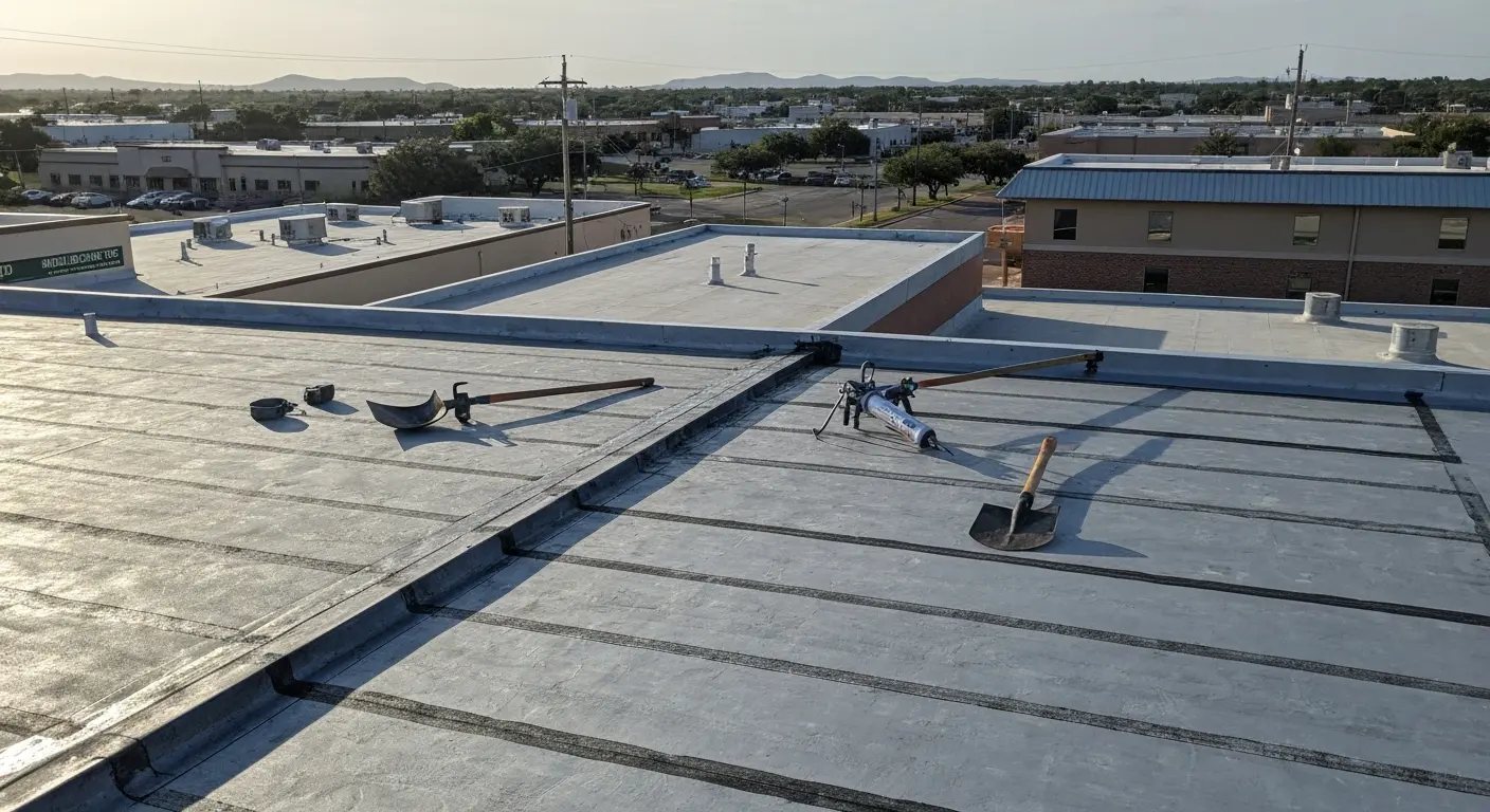 Commercial roof repair