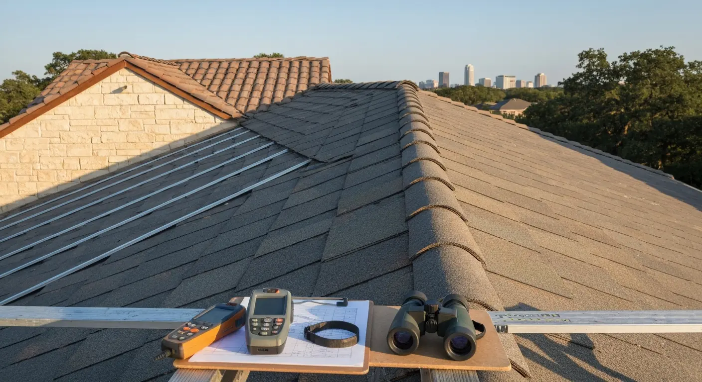 Roof inspection service Downtown Austin