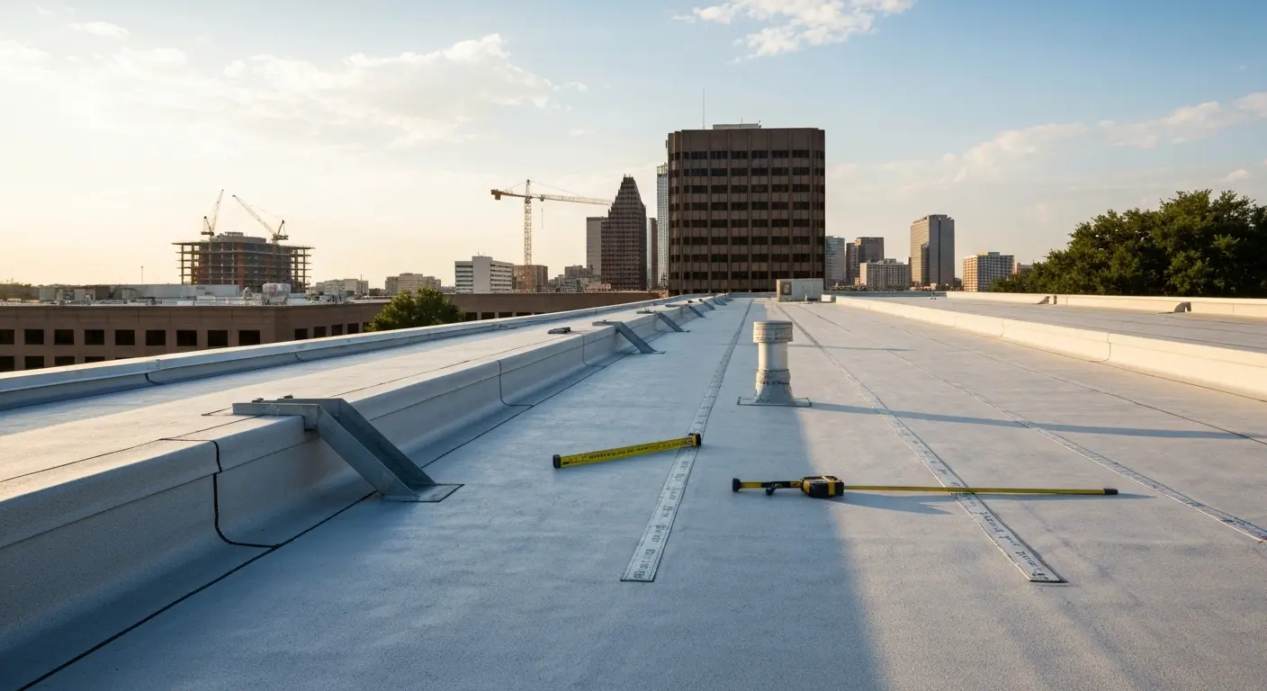 Commercial roofing Downtown Houston