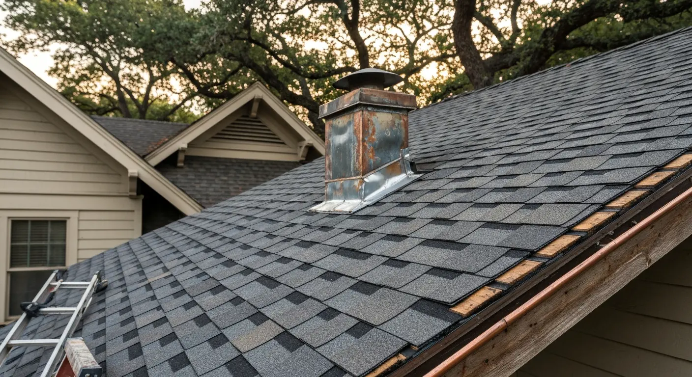 Residential roof repair