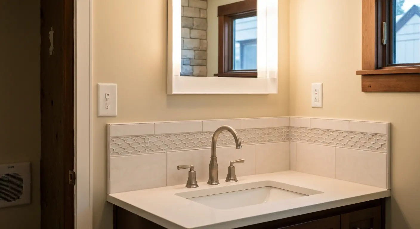 Bathroom renovation project