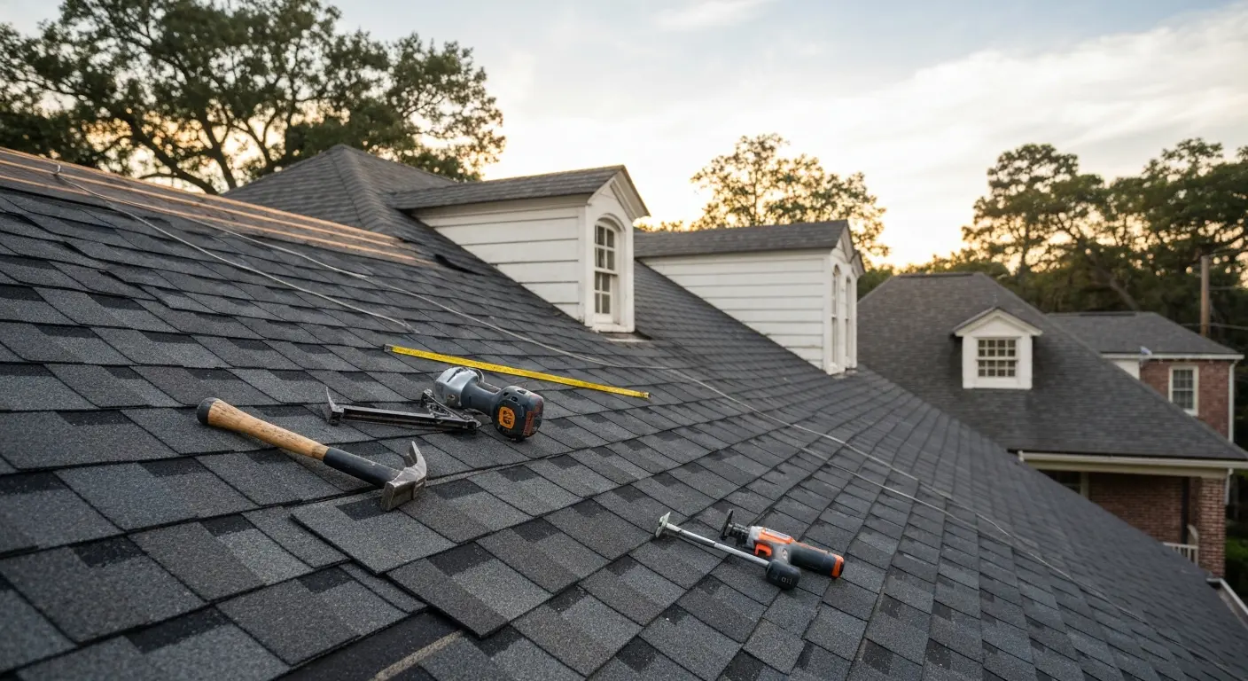 Roof repair near Rice University