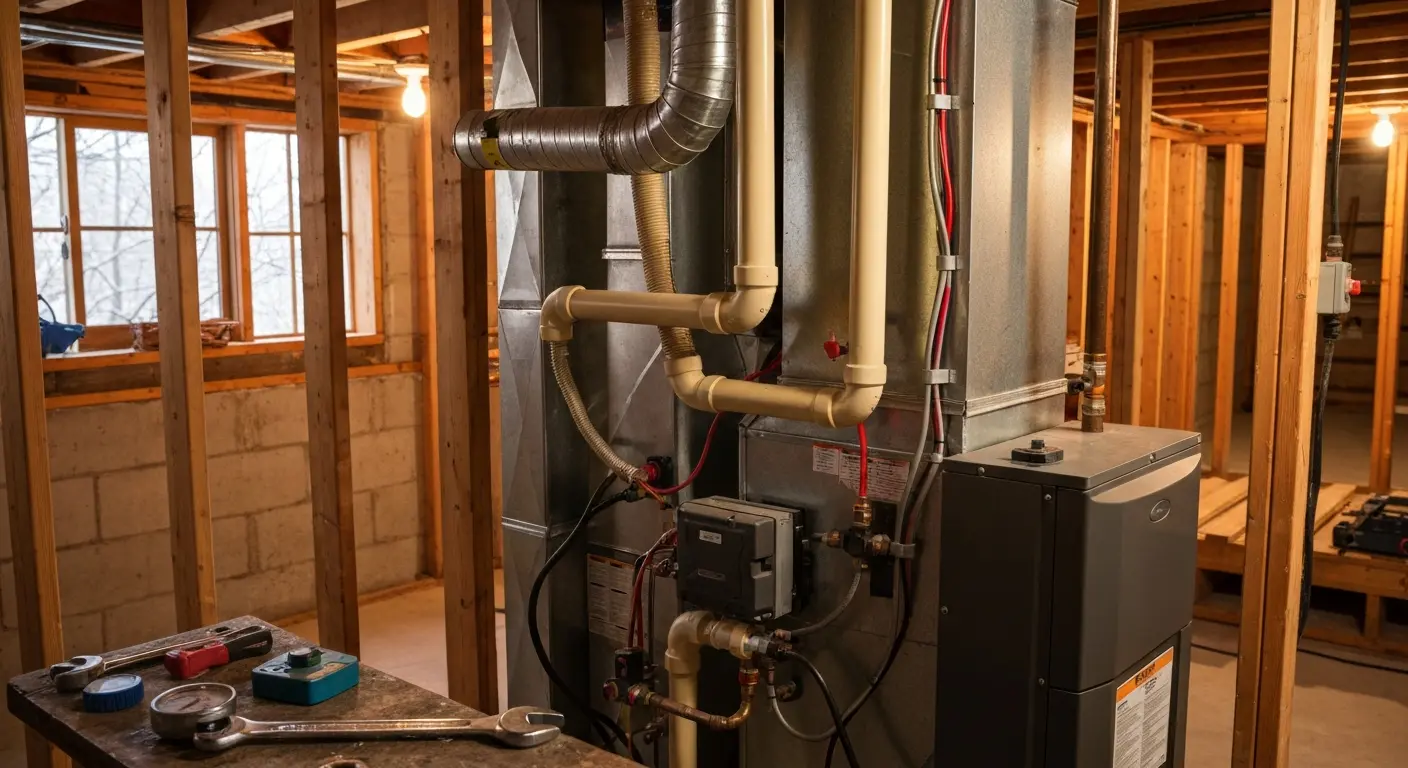 Heating system installation