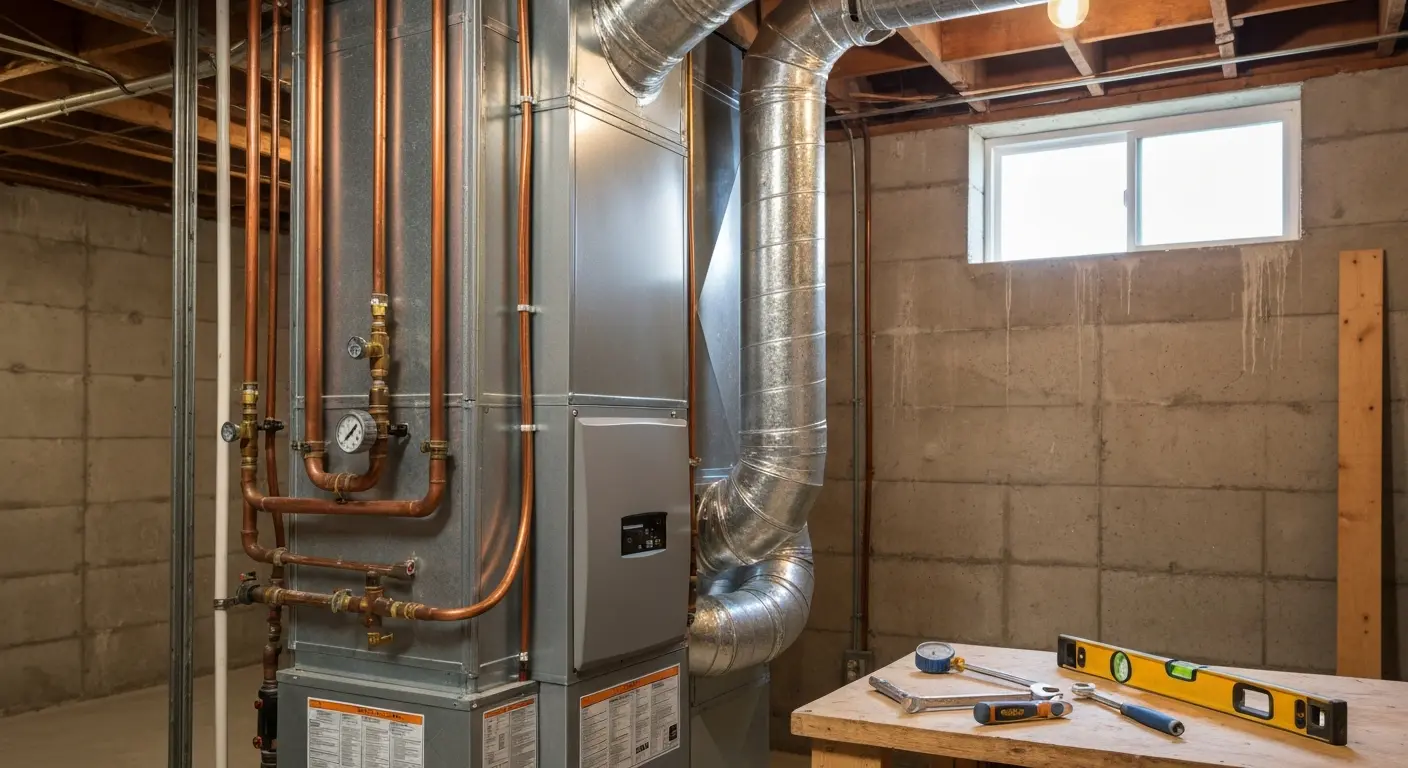 Heating system installation