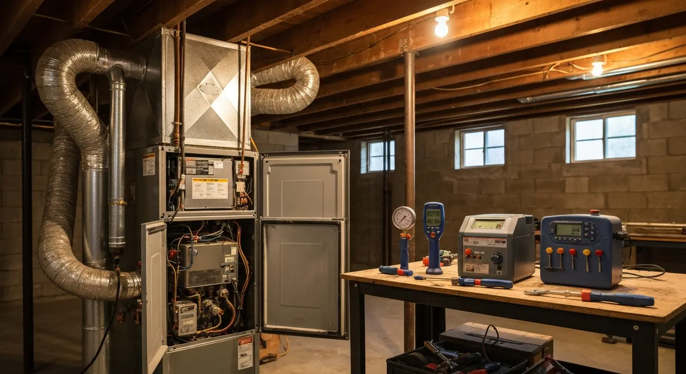 Heating system maintenance