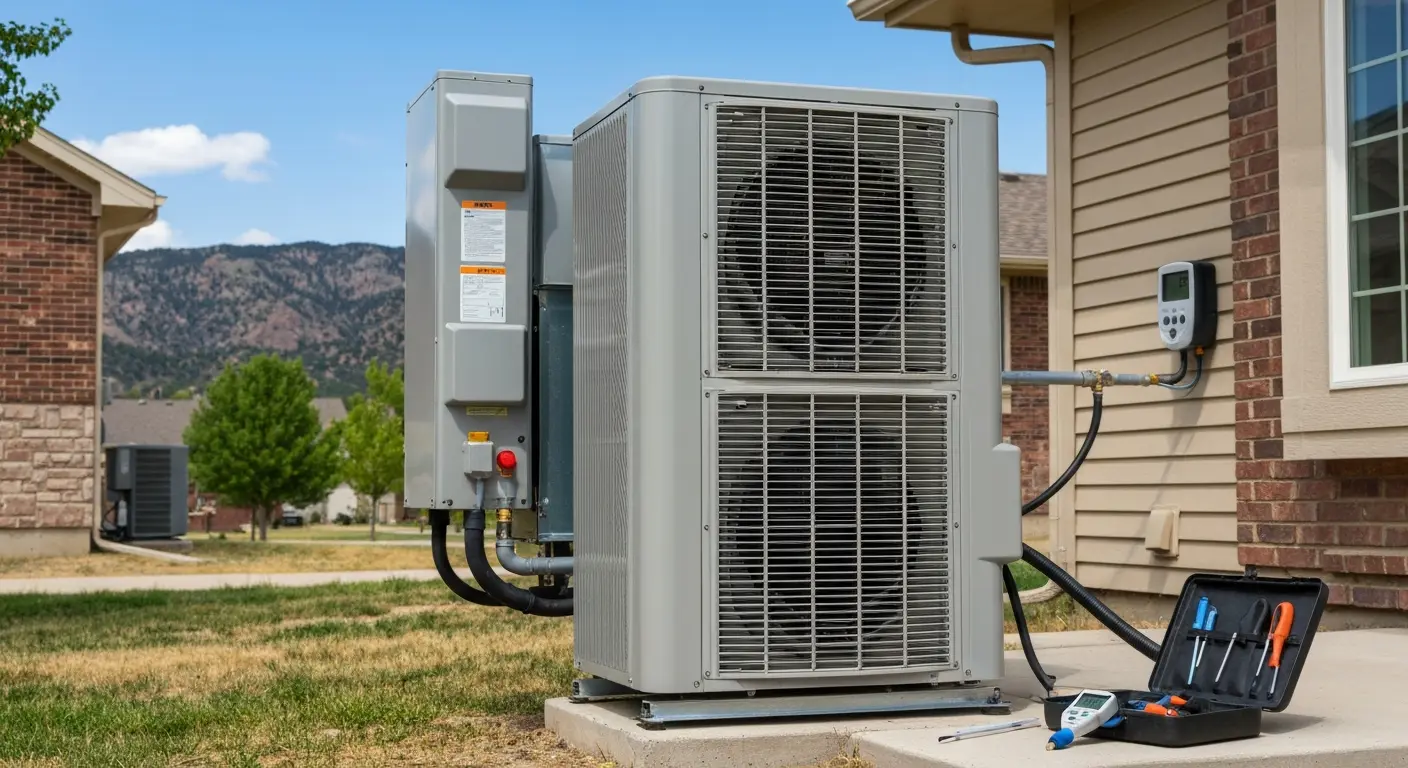 Heat pump heating system Denver