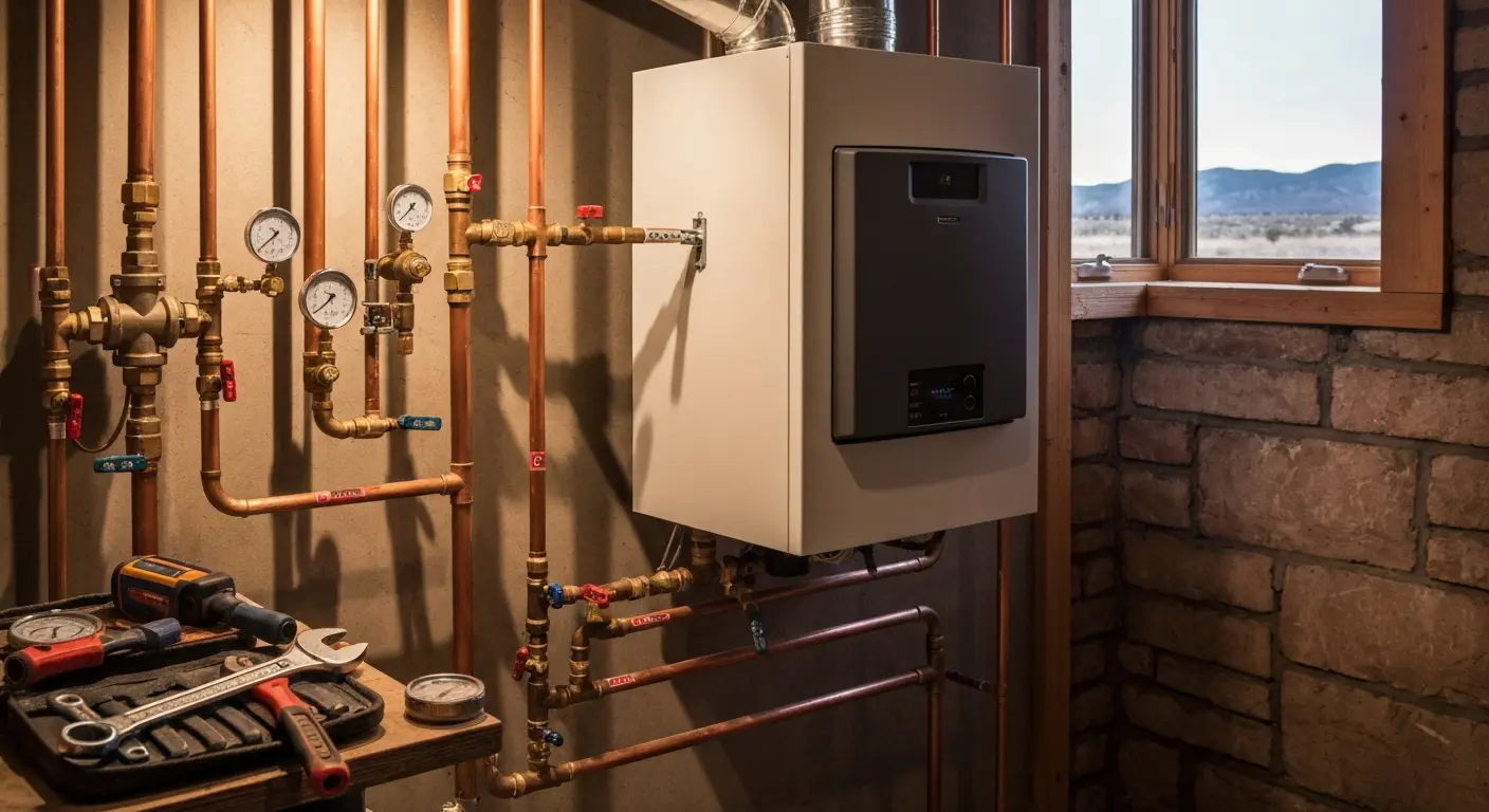 Boiler system installation Denver