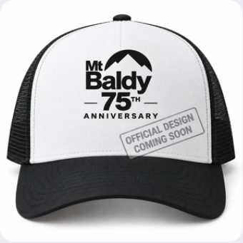 Mt Baldy 75th Anniversary trucker hat