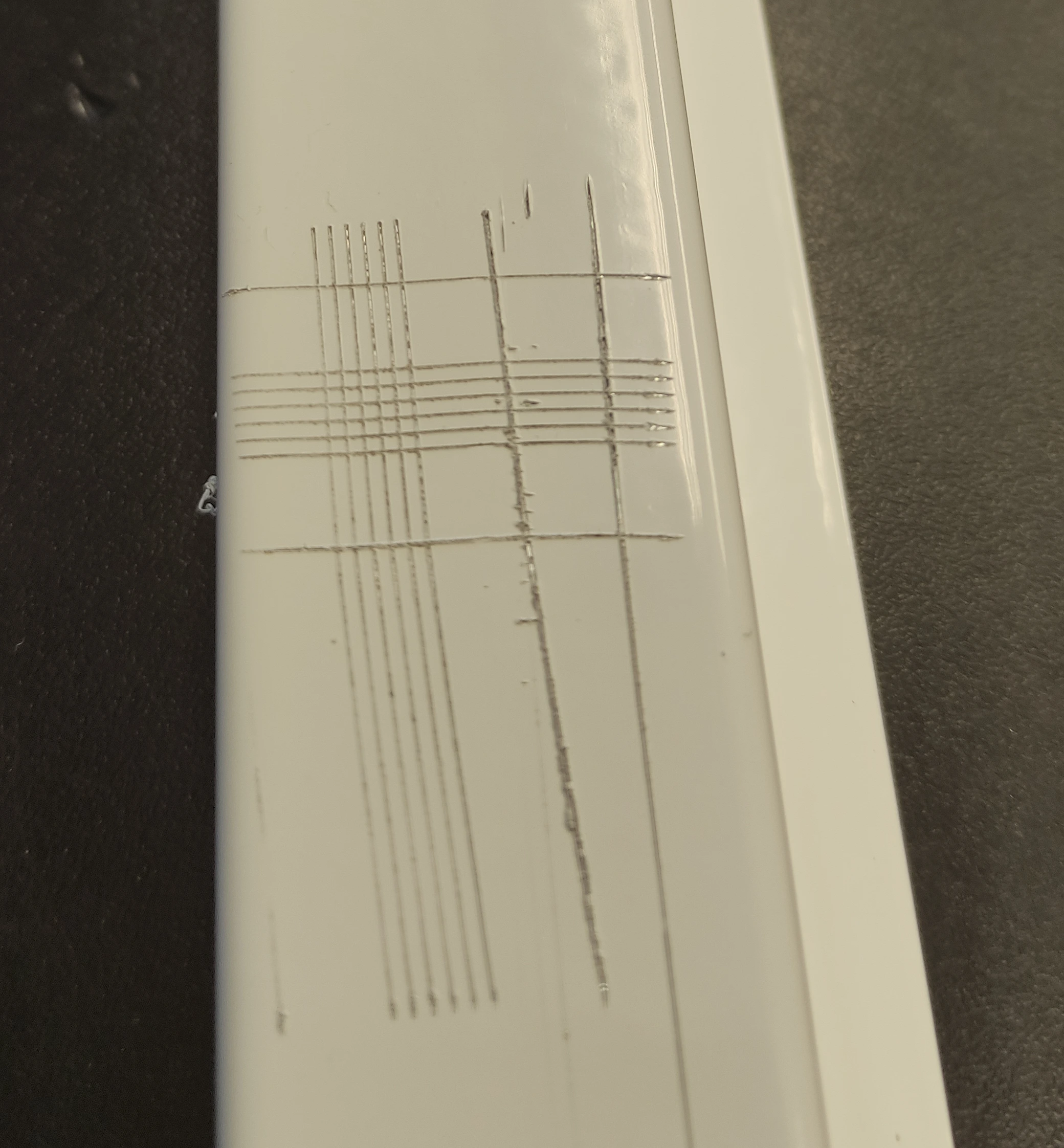 Test prianjanja (cross-cut)